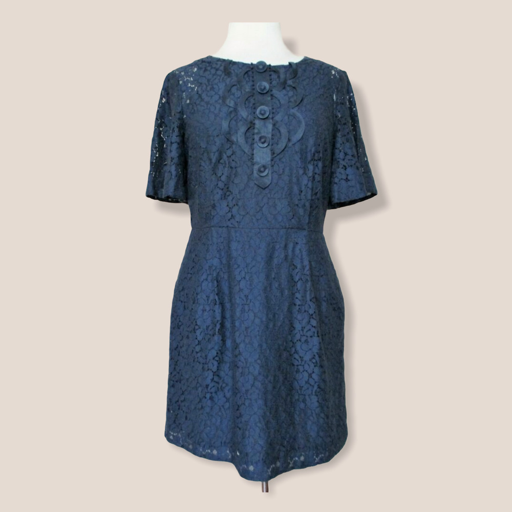 3.1 Phillip Lim Navy Lace Dress US 4